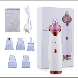 Acne/blackhead vacuum extractor.